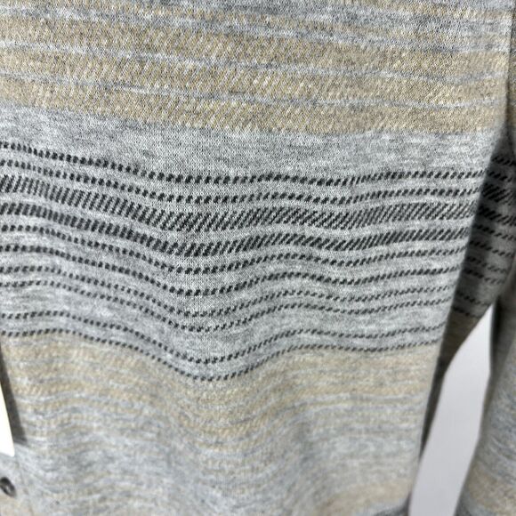 CRAFT FLOW LONG SLEEVE BUTTON DOWN SHIRT MENS SMALL COLLARED STRIPED RAYON NWT - Picture 8 of 14